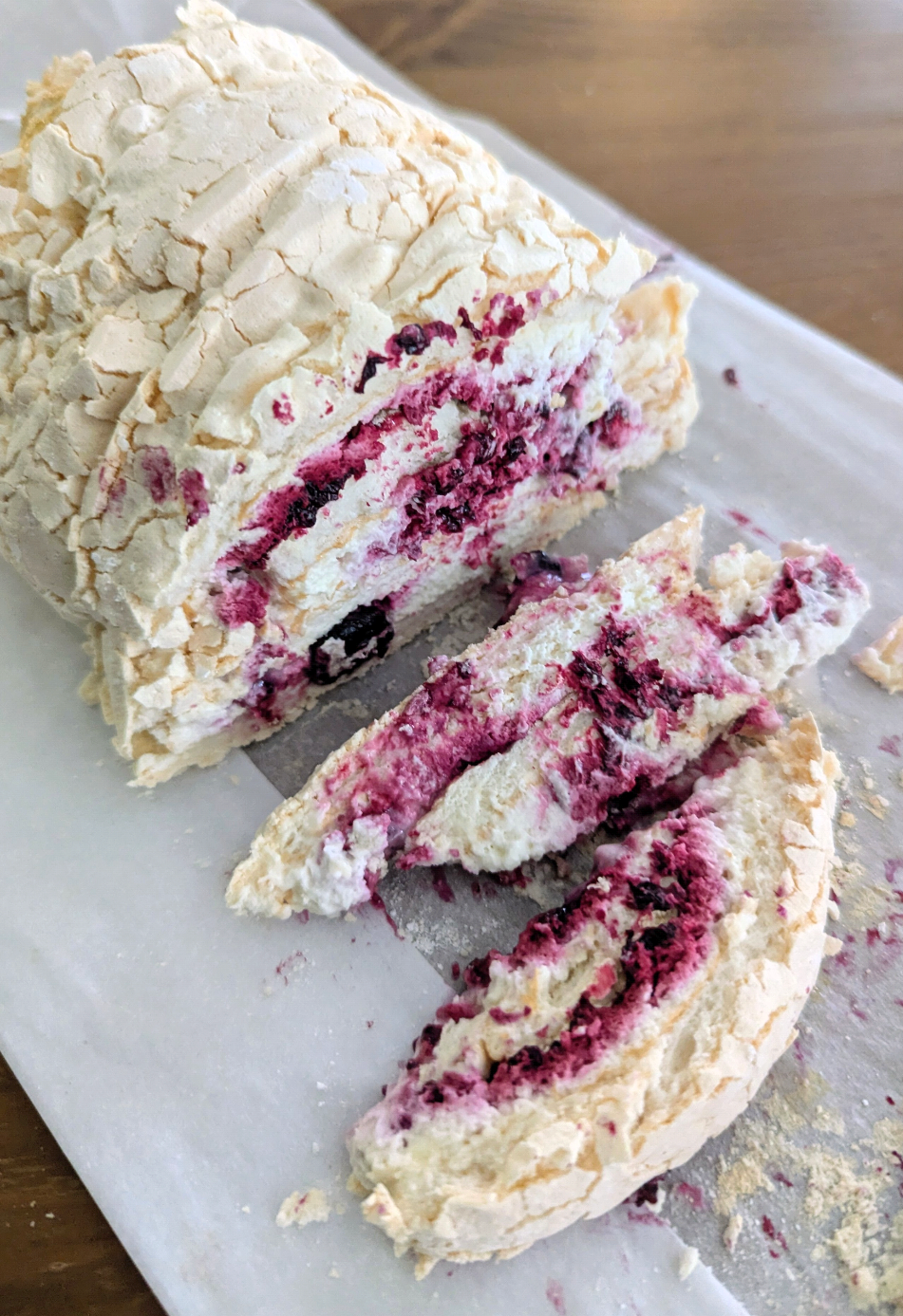 Meringue Roulade