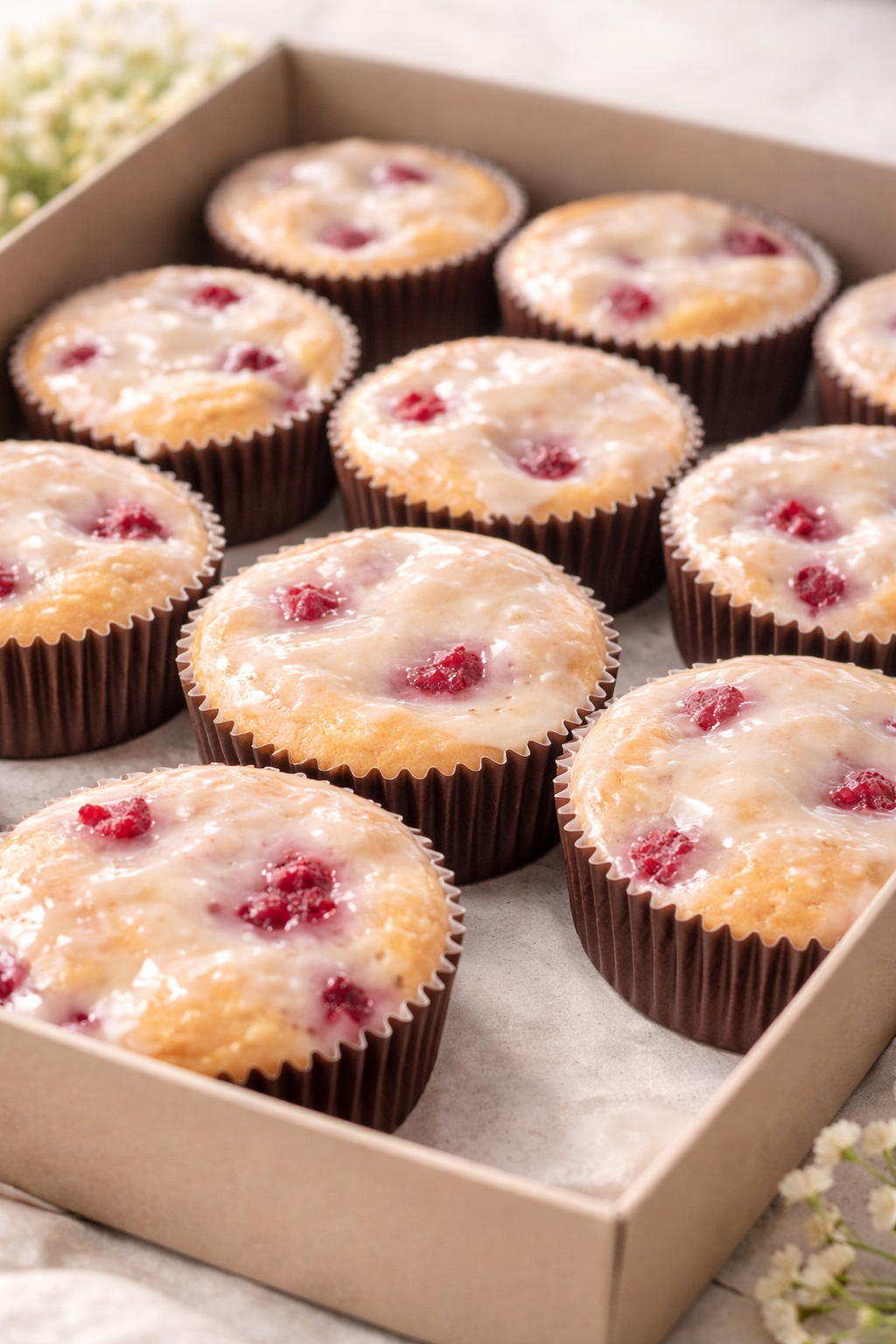 Raspberry Cakes